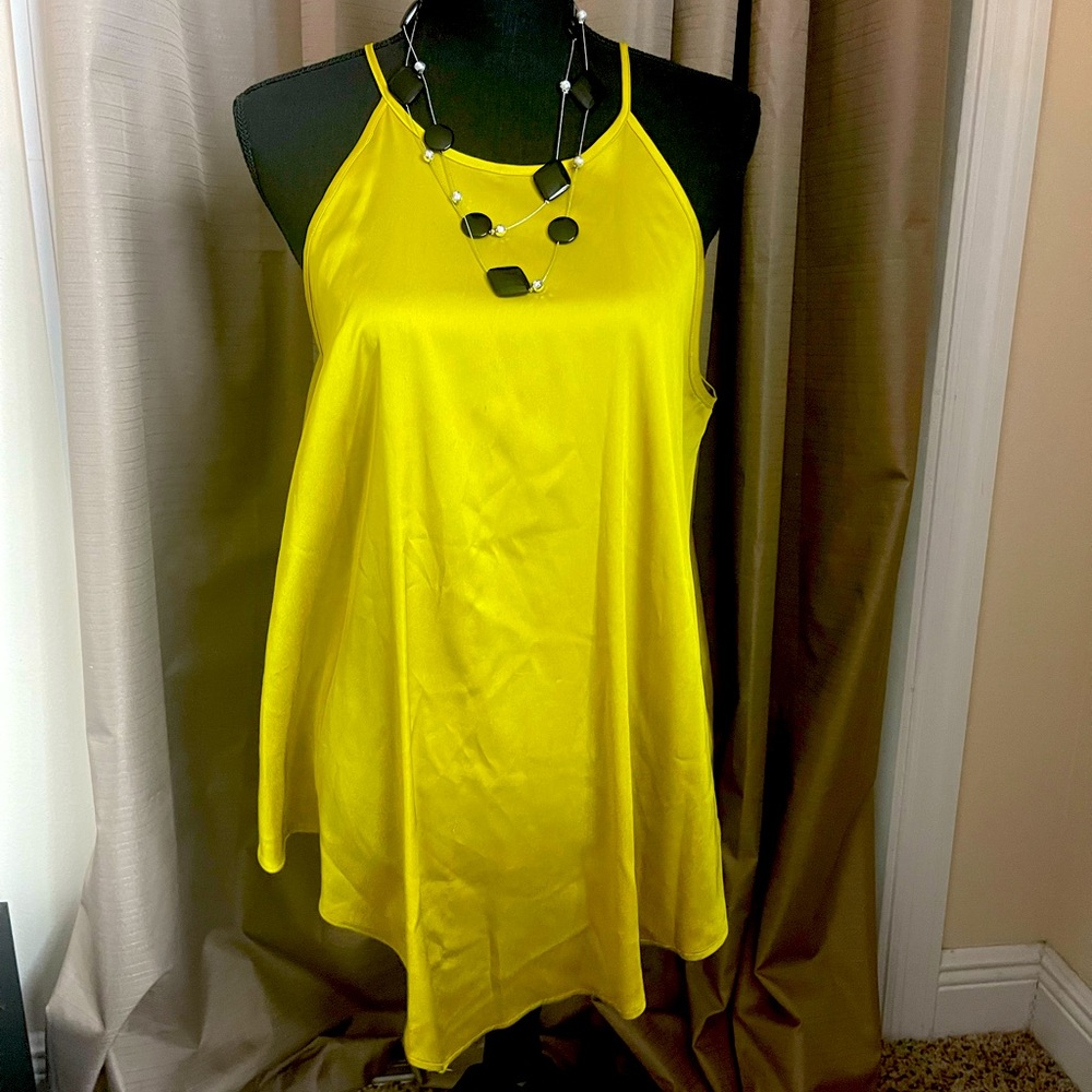 Silk halter blouse